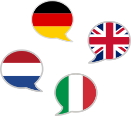 Flags as speech bubbles